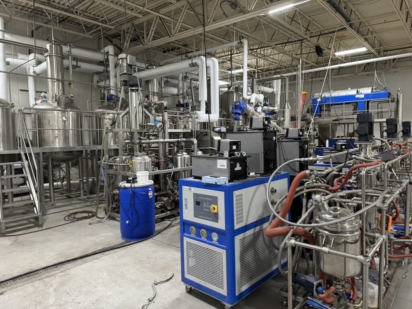 BSD Labs column chromatography — Waseca MN cannabis extraction facility