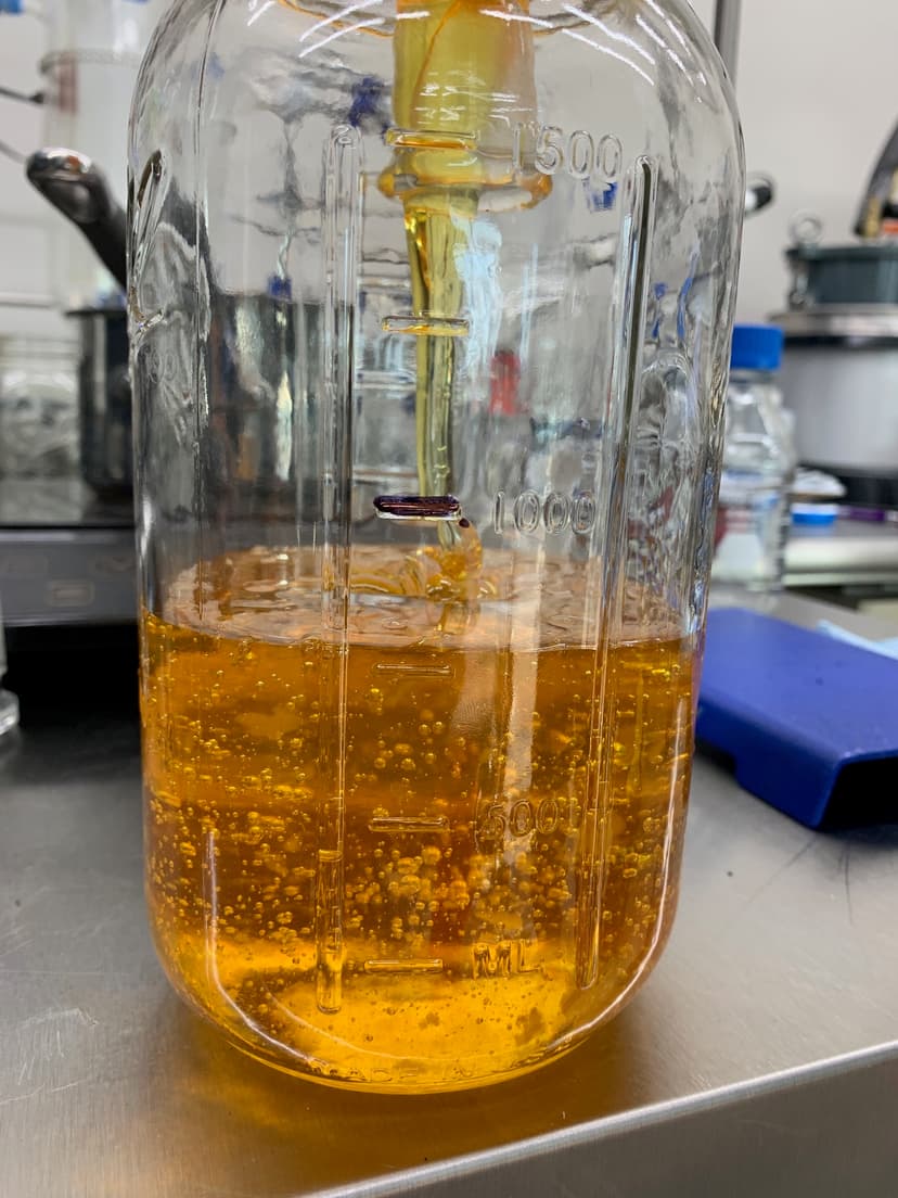 BSD Labs cannabis distillate oil sample — Waseca MN cannabis extraction facility