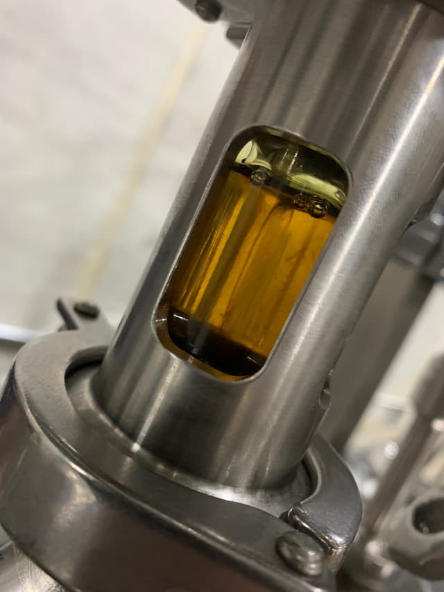 Waseca MN cannabis extraction facility — Golden cannabis distillate oil
