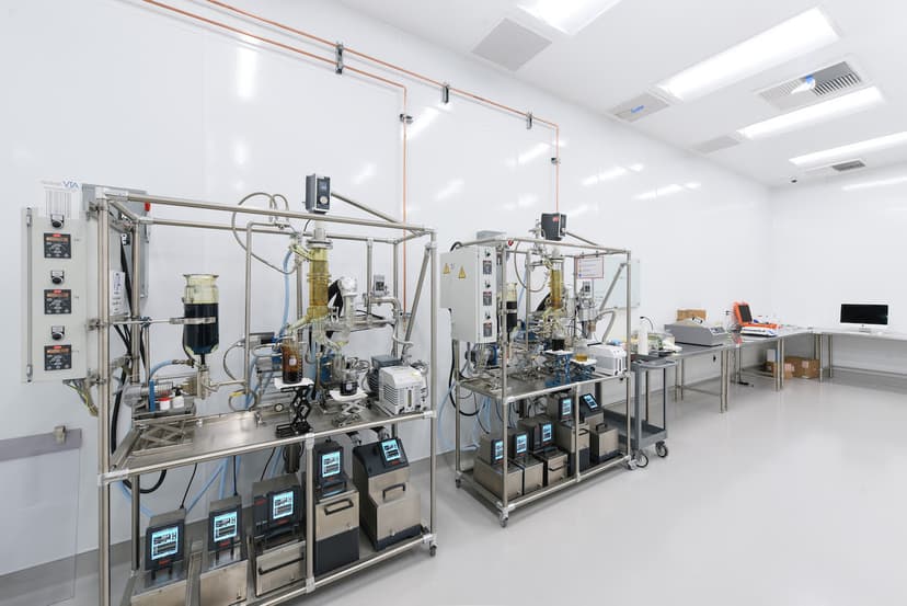 Professional cannabis extraction laboratory — stainless steel equipment Minnesota — Waseca MN cannabis extraction facility