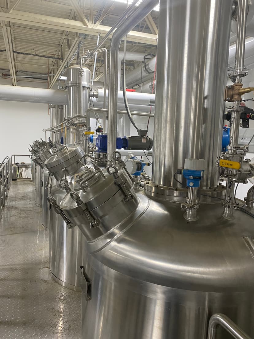 BSD Labs mixing and infusion kettles — Waseca MN cannabis extraction facility